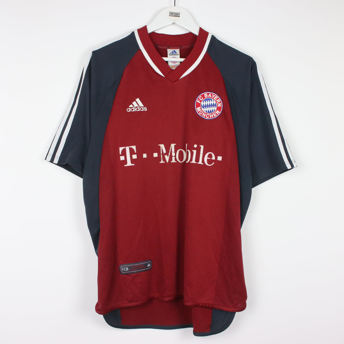 Buy 2002 03 Bayern Munich Home Shirt Fair M Retro Football Kits UK