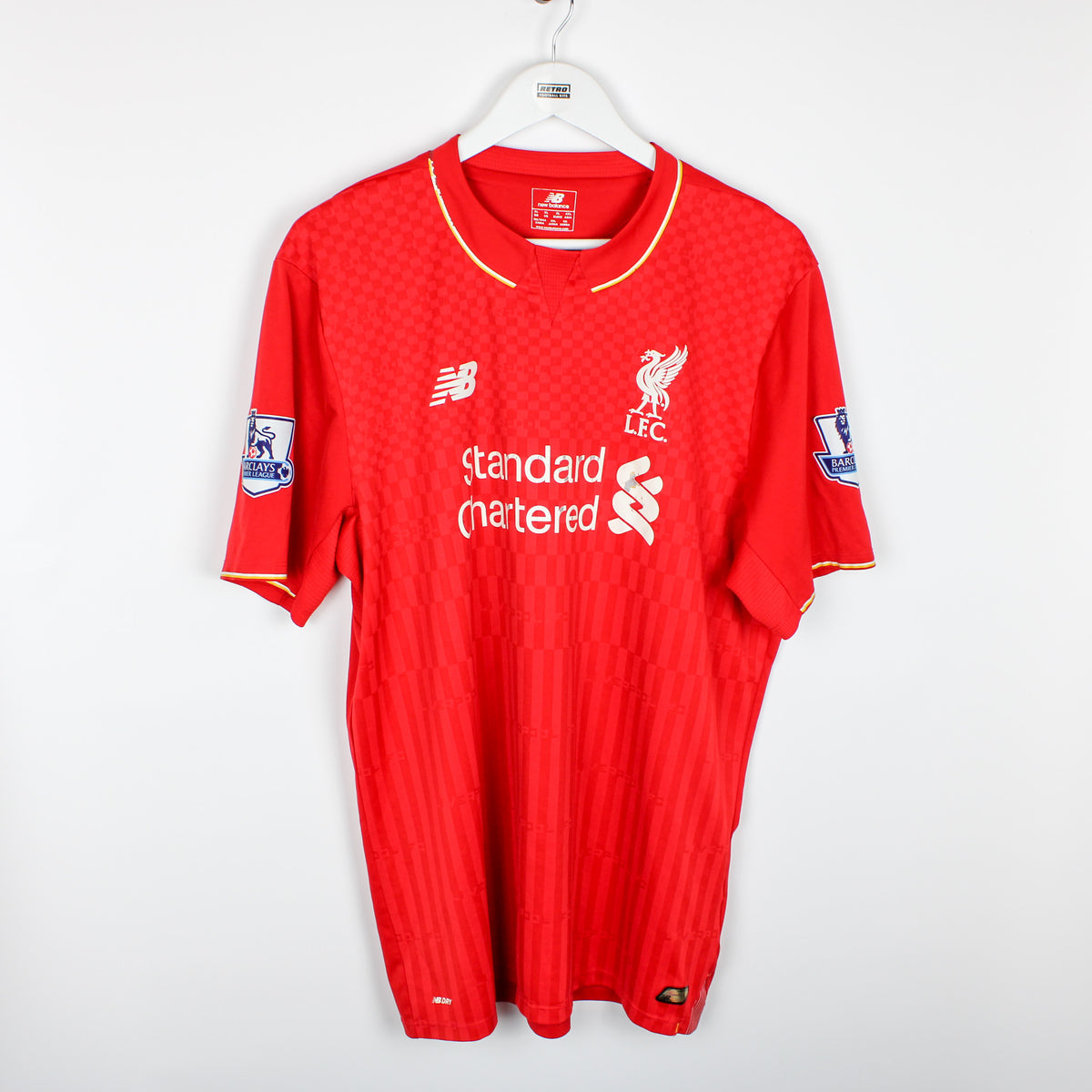 2015/16 Liverpool Home Shirt #20 Lallana (Very Good) - M