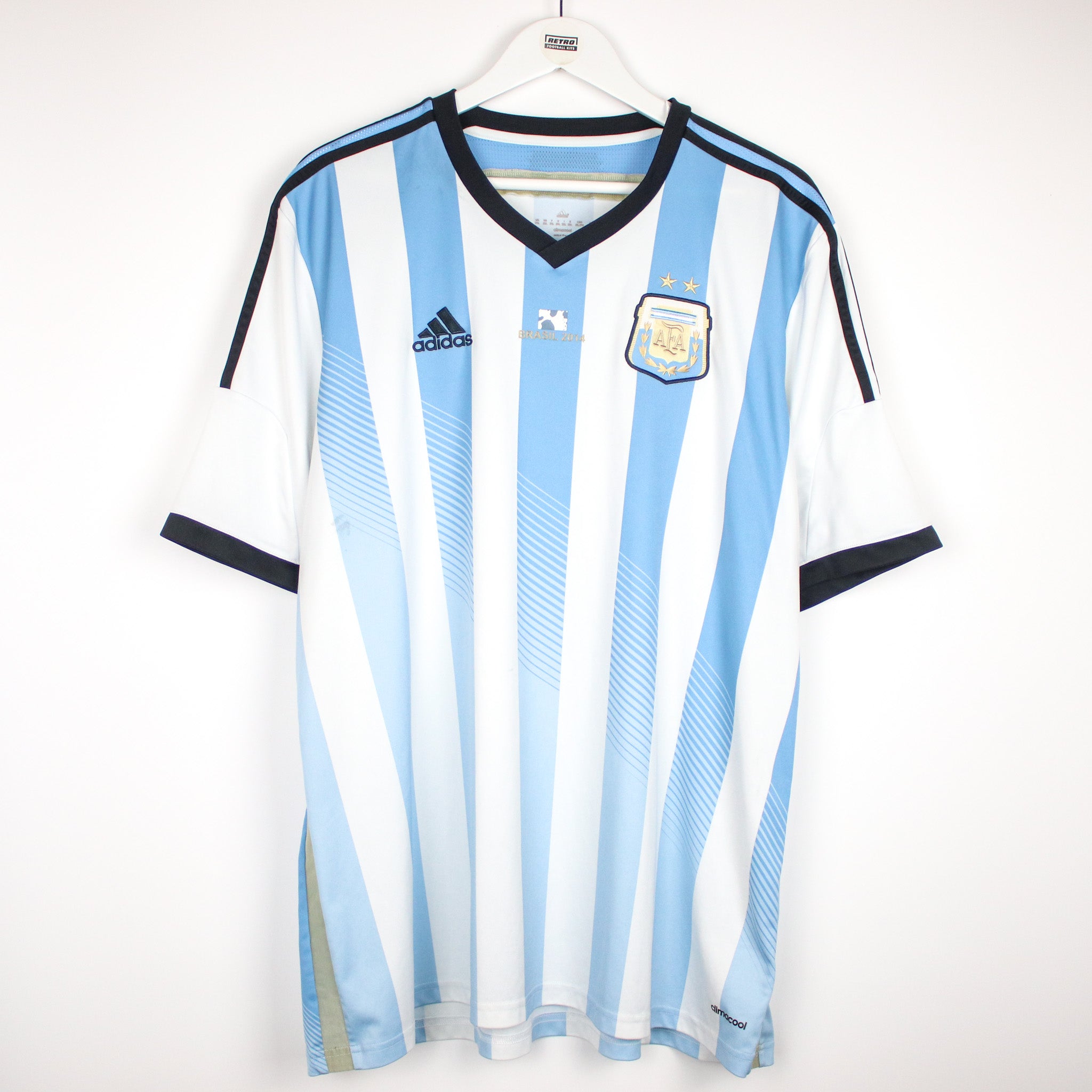 Argentina 2013 - 2014 Home football Adidas World Cup 2014 shirt