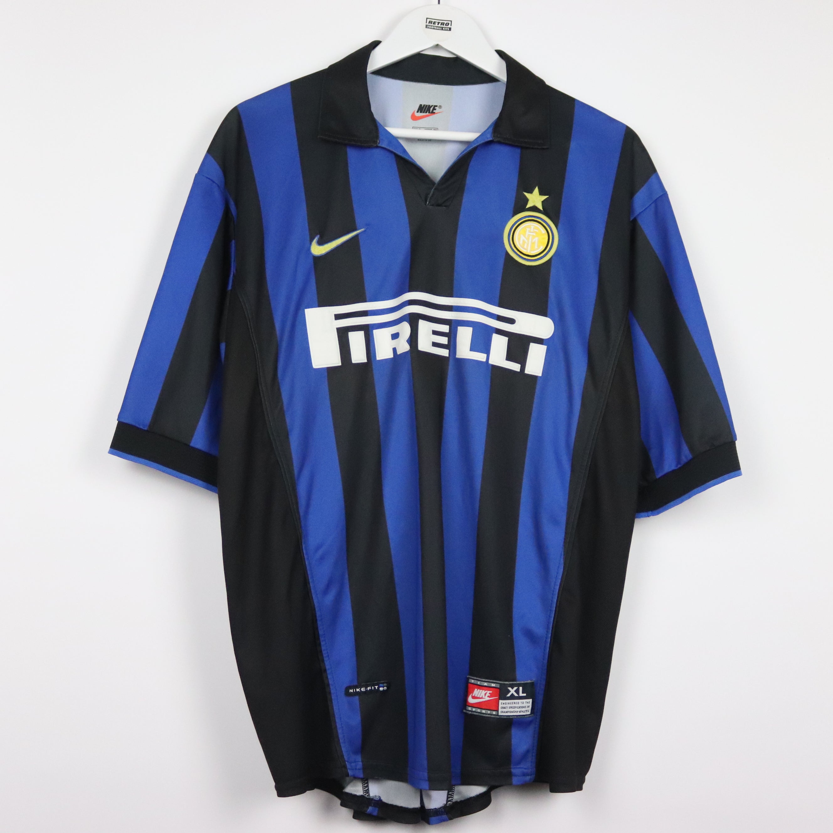 Inter Milan 1998-1999 Ronaldo Retro Shirt Jersey 