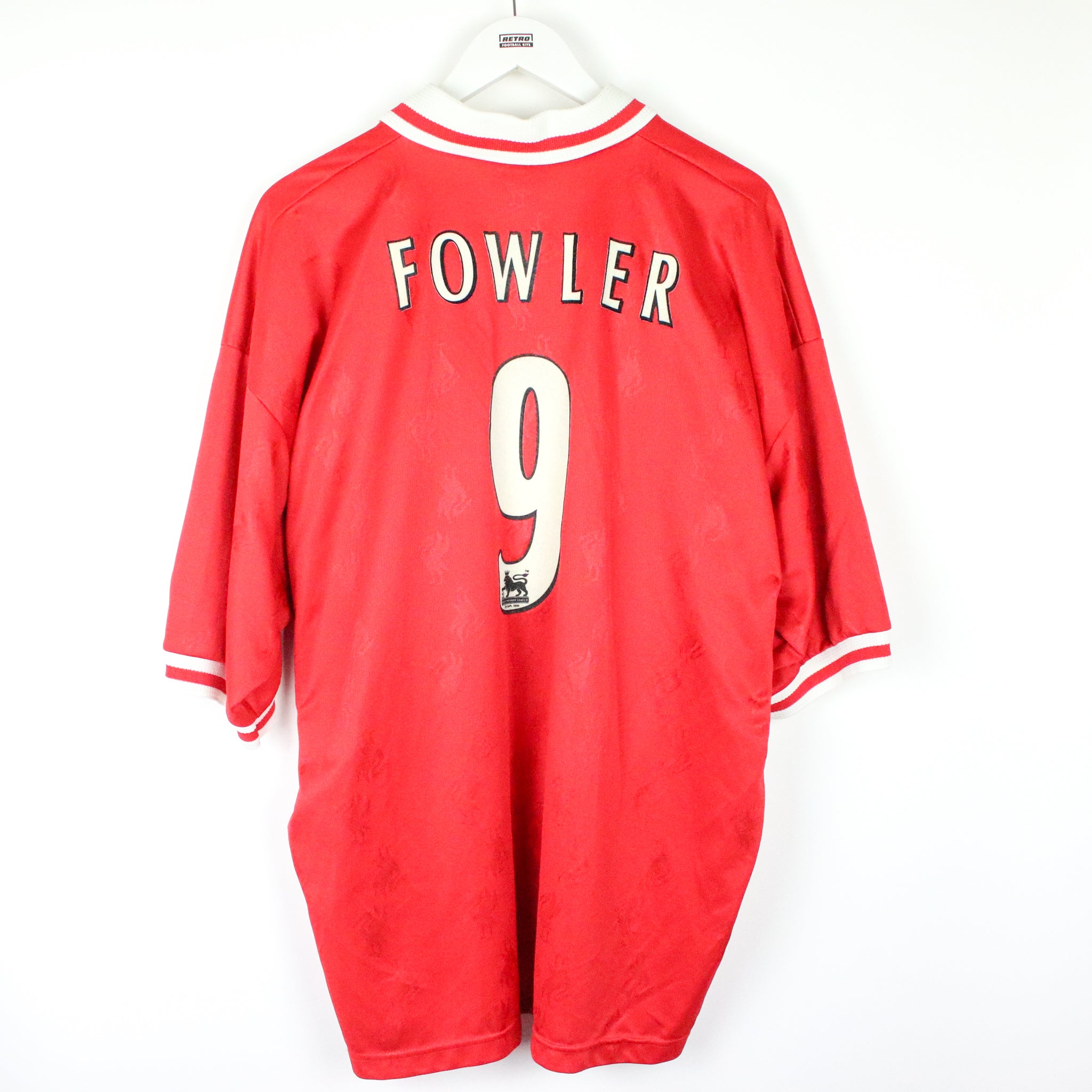 Buy 1996 98 Liverpool Home Shirt 9 Fowler Excellent 3XL Retro Football Kits UK