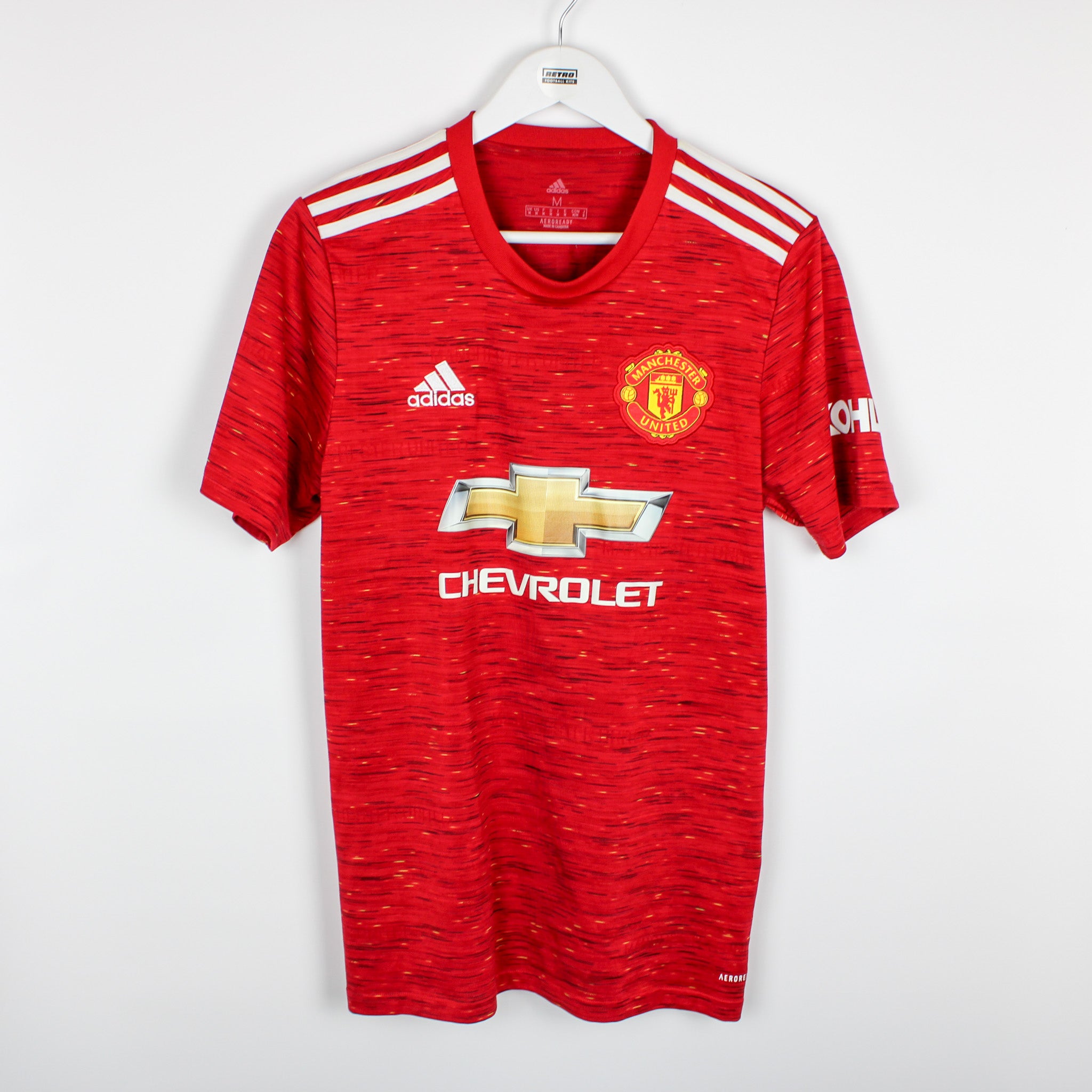 2020/21 Manchester United Home Jersey #18 B.FERNANDES Small Adidas