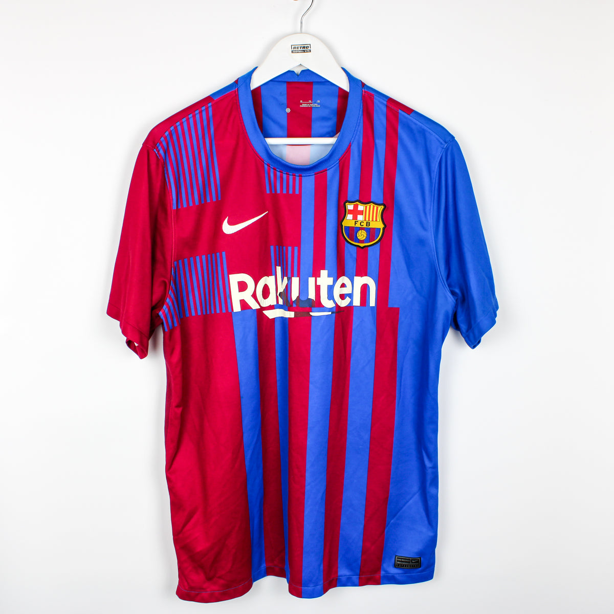 Buy 2021 22 Barcelona Home Shirt (very Good) - Xl - Retro Football Kits Uk