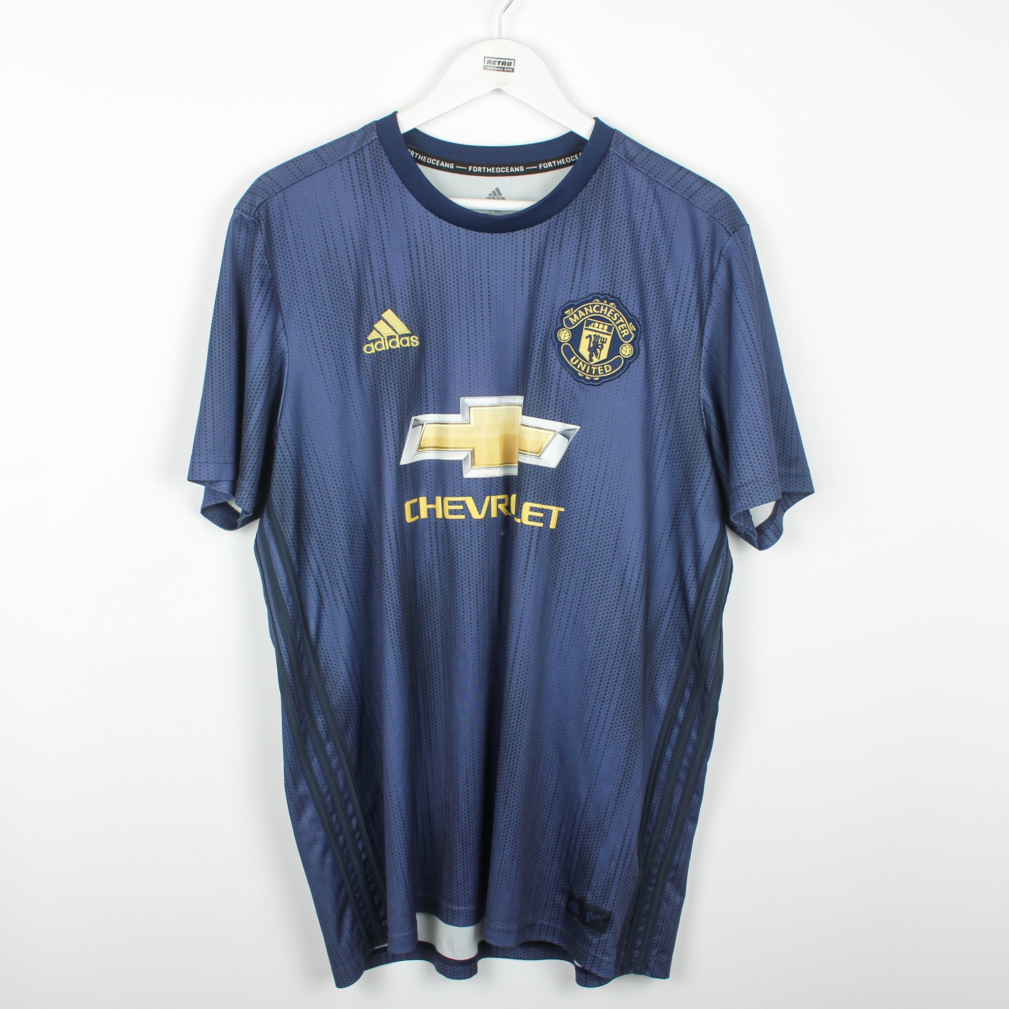 Manchester United jersey retro vintage Paul Pogba Adidas Large