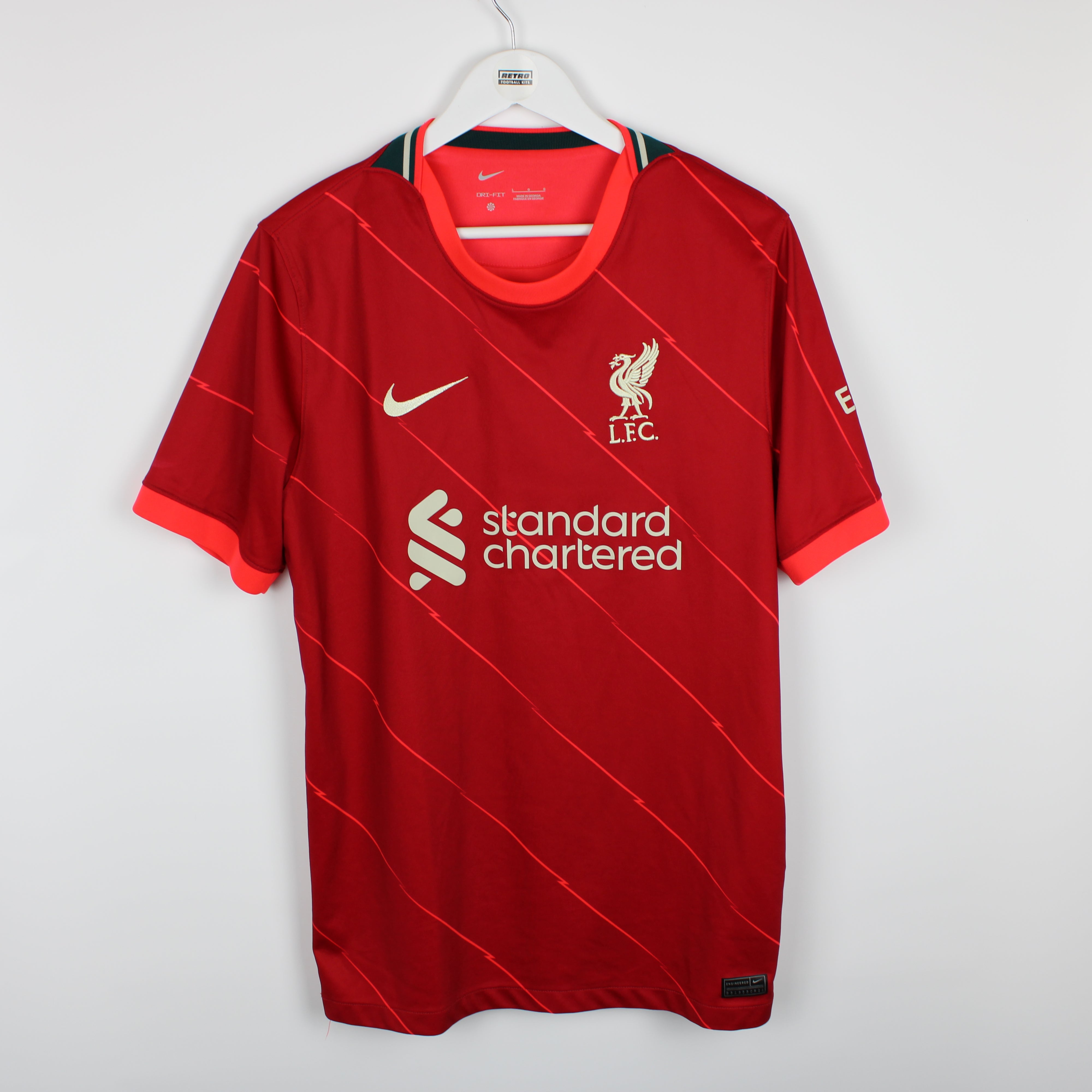 2021 22 Liverpool Home Shirt Excellent L