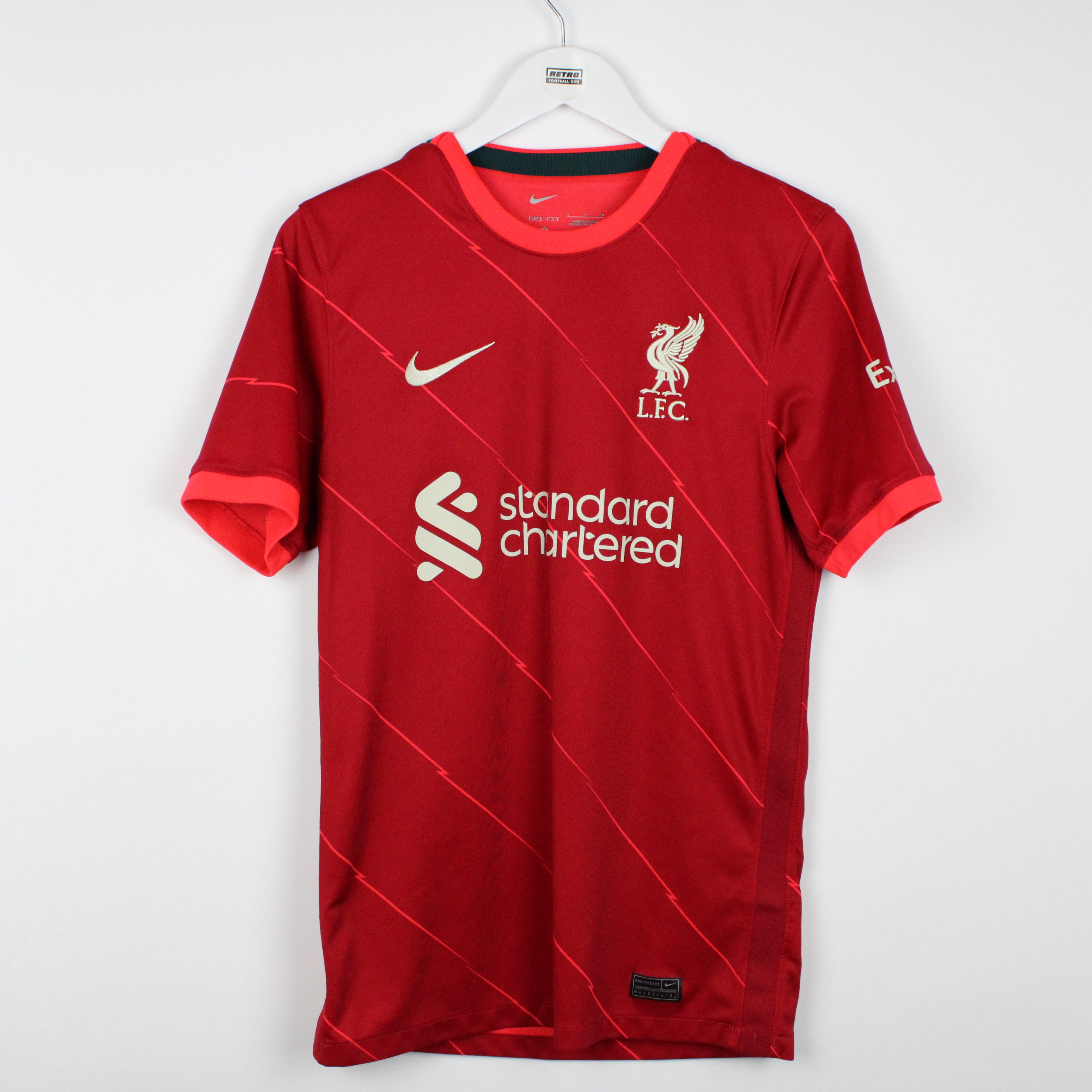 Buy 2021 22 Liverpool Home Shirt Excellent S Retro Football Kits UK