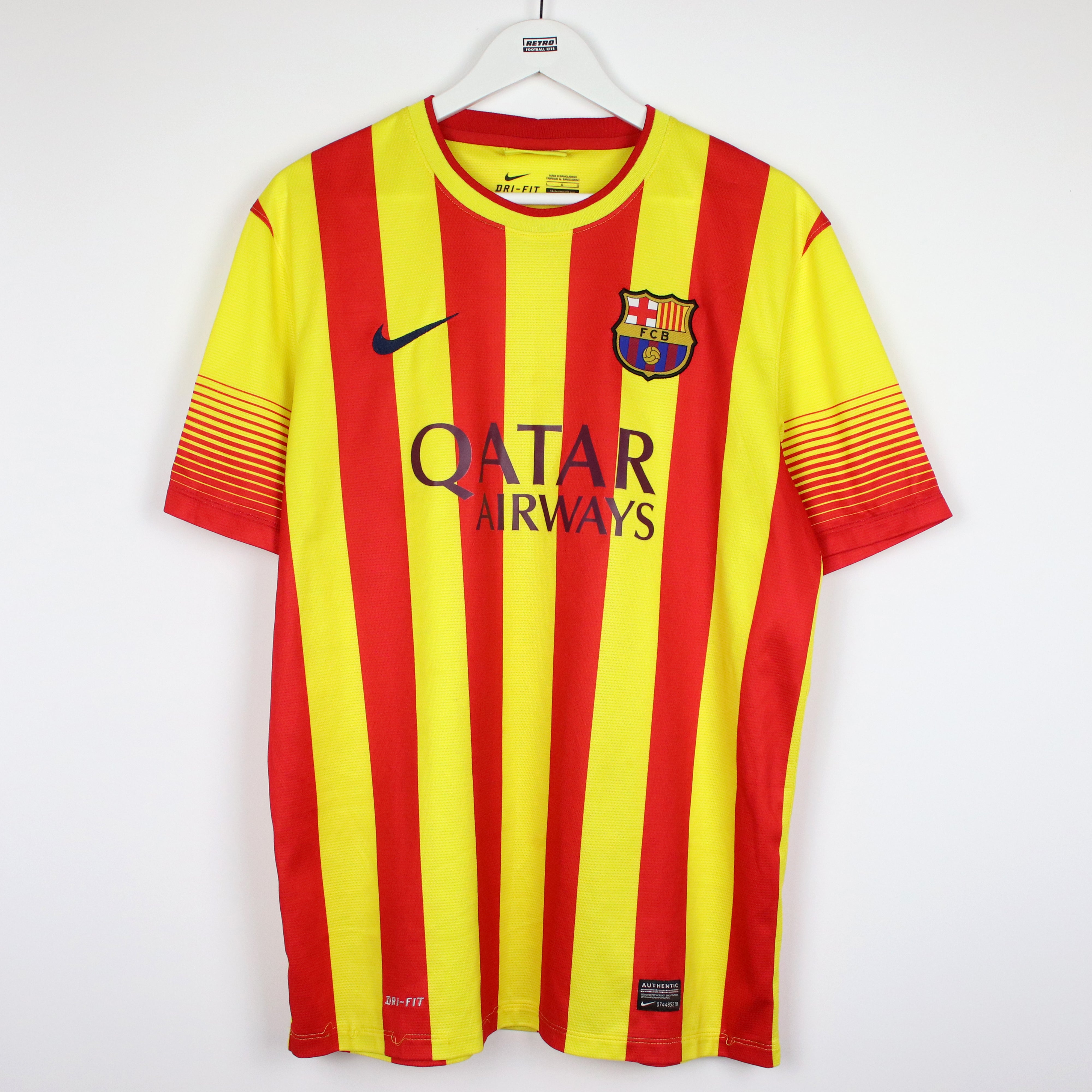 Buy 2013 14 Barcelona Away Shirt Excellent M Retro Football Kits UK