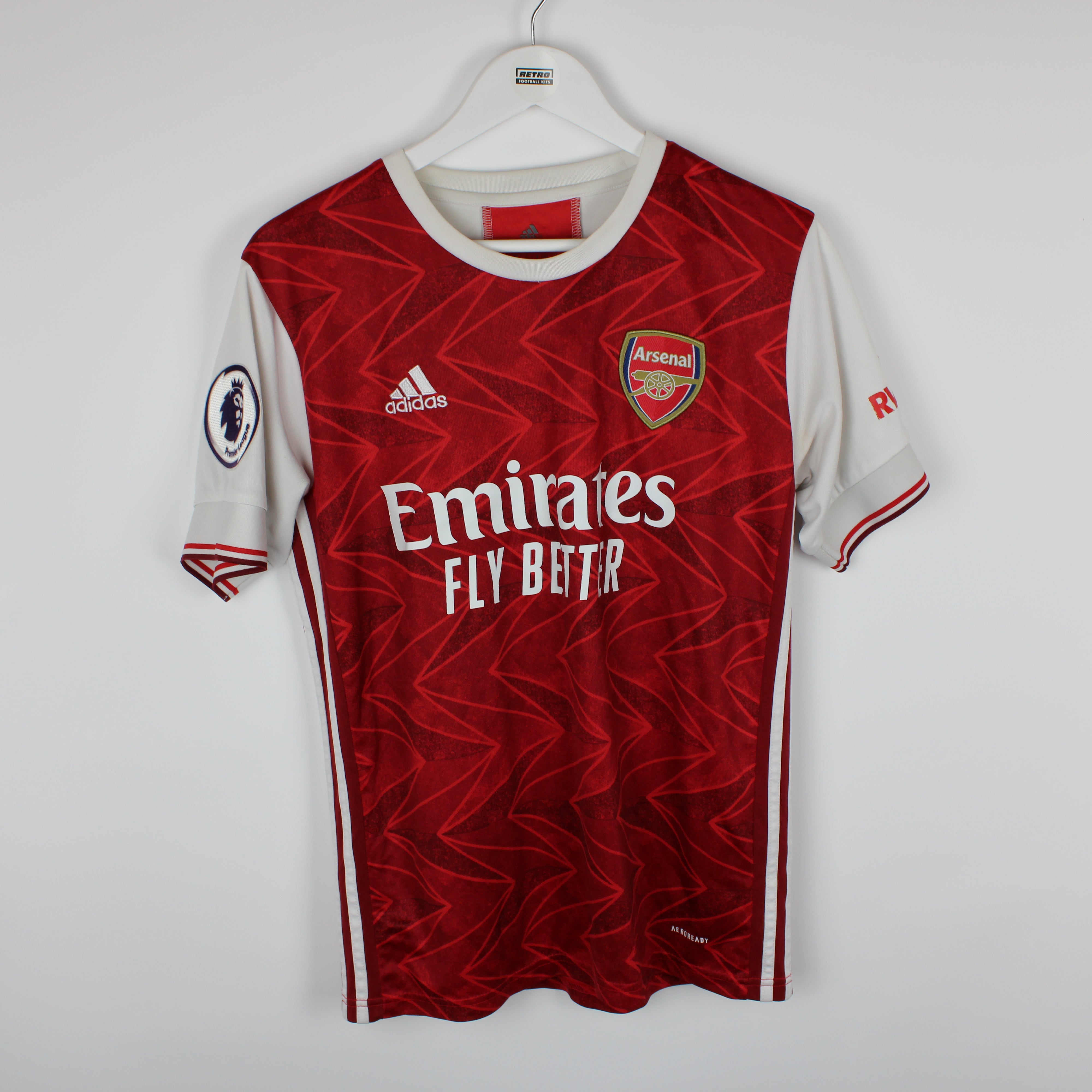 Buy 2020 21 Arsenal Home Shirt 14 Aubameyang Very Good M Retro Football Kits UK