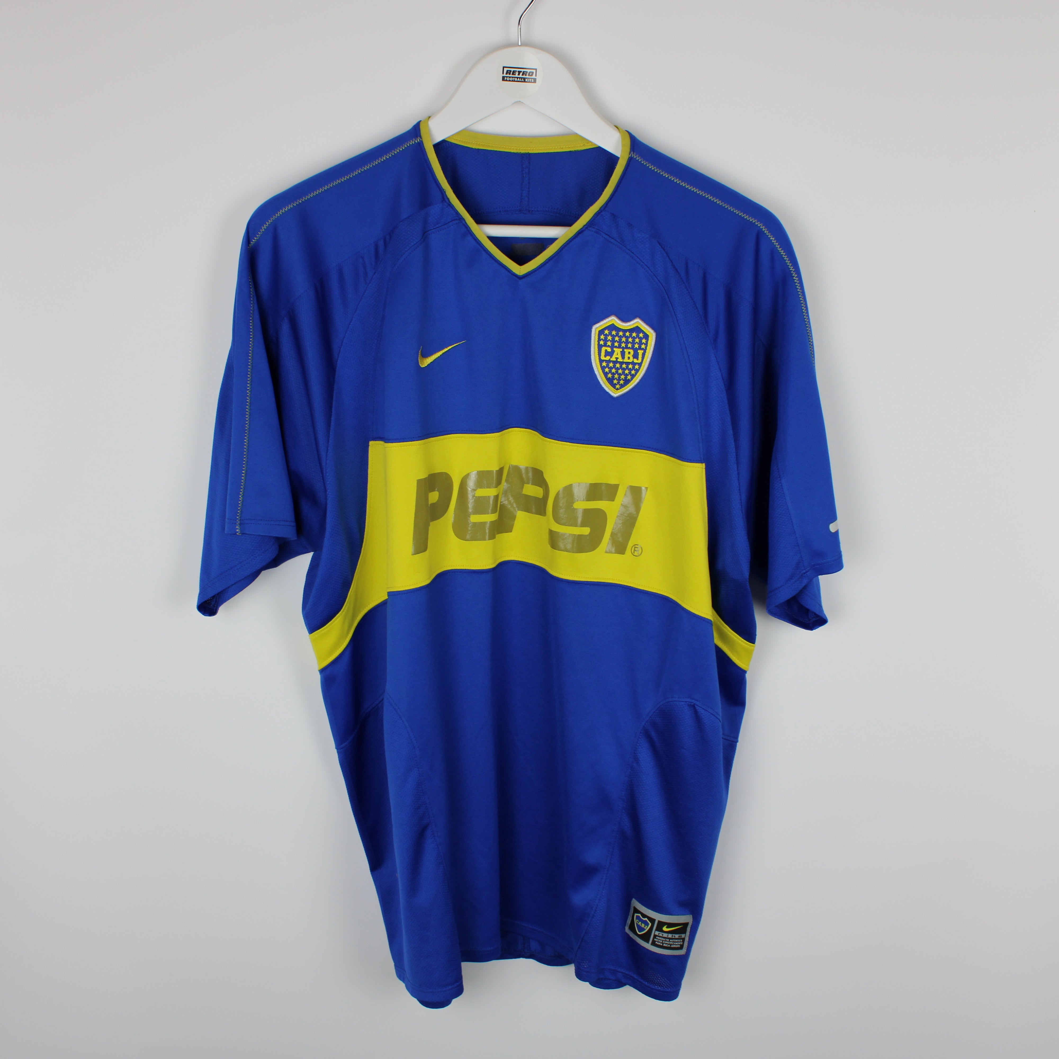 Classic Football Shirts on X: No More Nike The new Boca Juniors