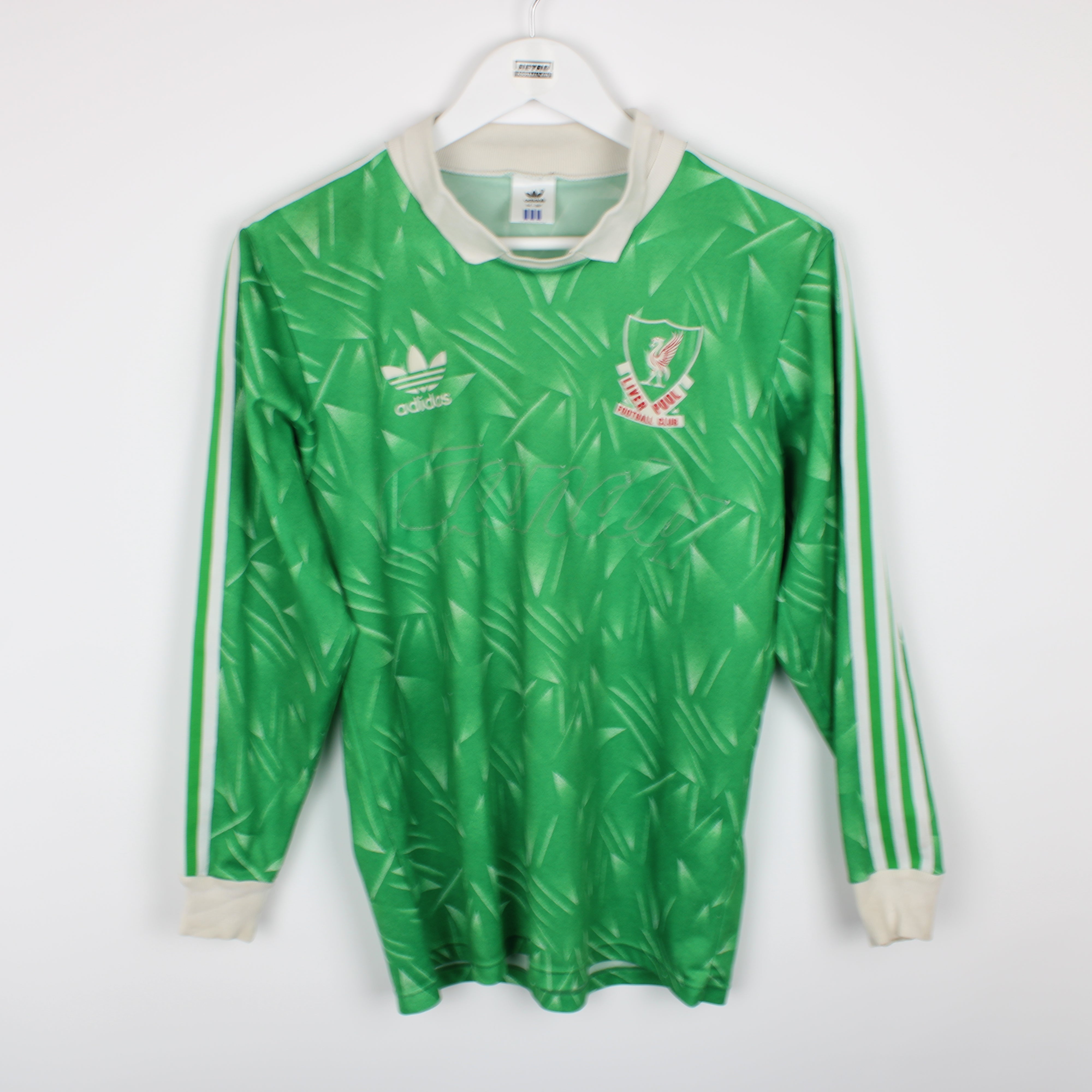 1989 91 Liverpool GK Shirt Good XS