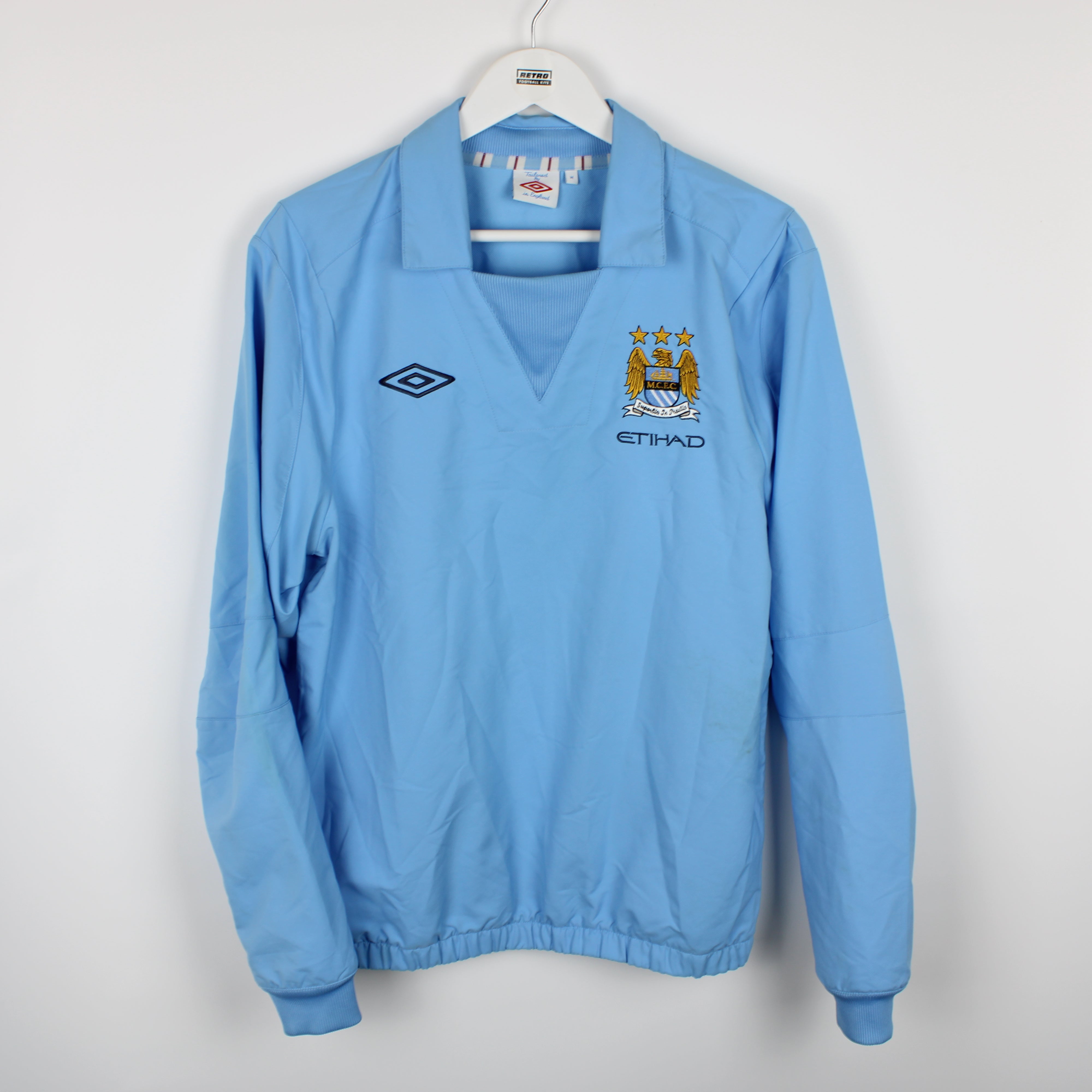 Buy Manchester City Training Jacket (Excellent) - M - Retro