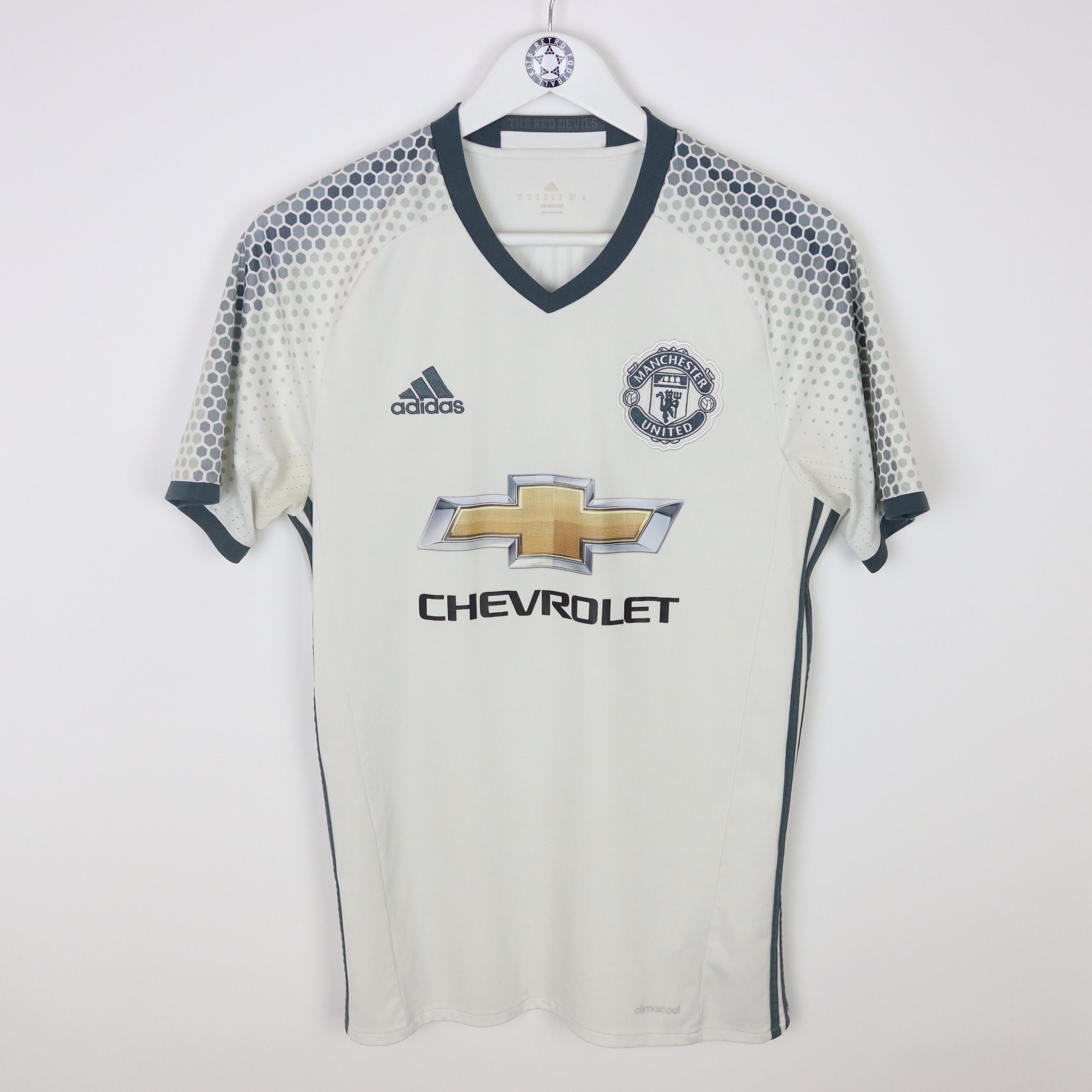 2016/17 Manchester United Third Jersey #9 Ibrahimovic Small Adidas Cup 3rd  NEW