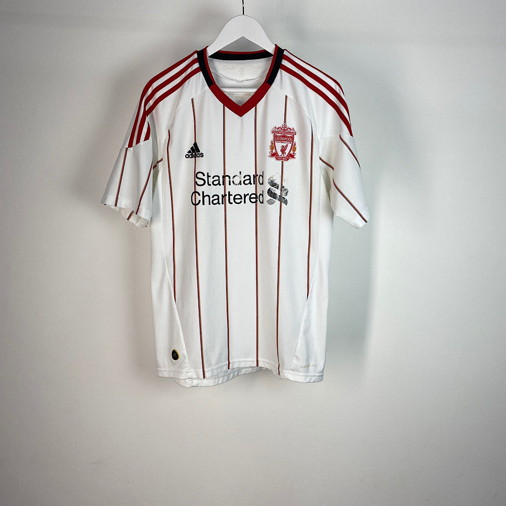 2010 11 Liverpool Away Shirt Good XL