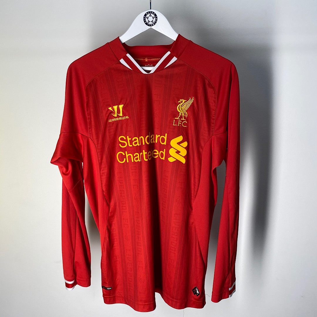 Liverpool long sleeve home shirt deals