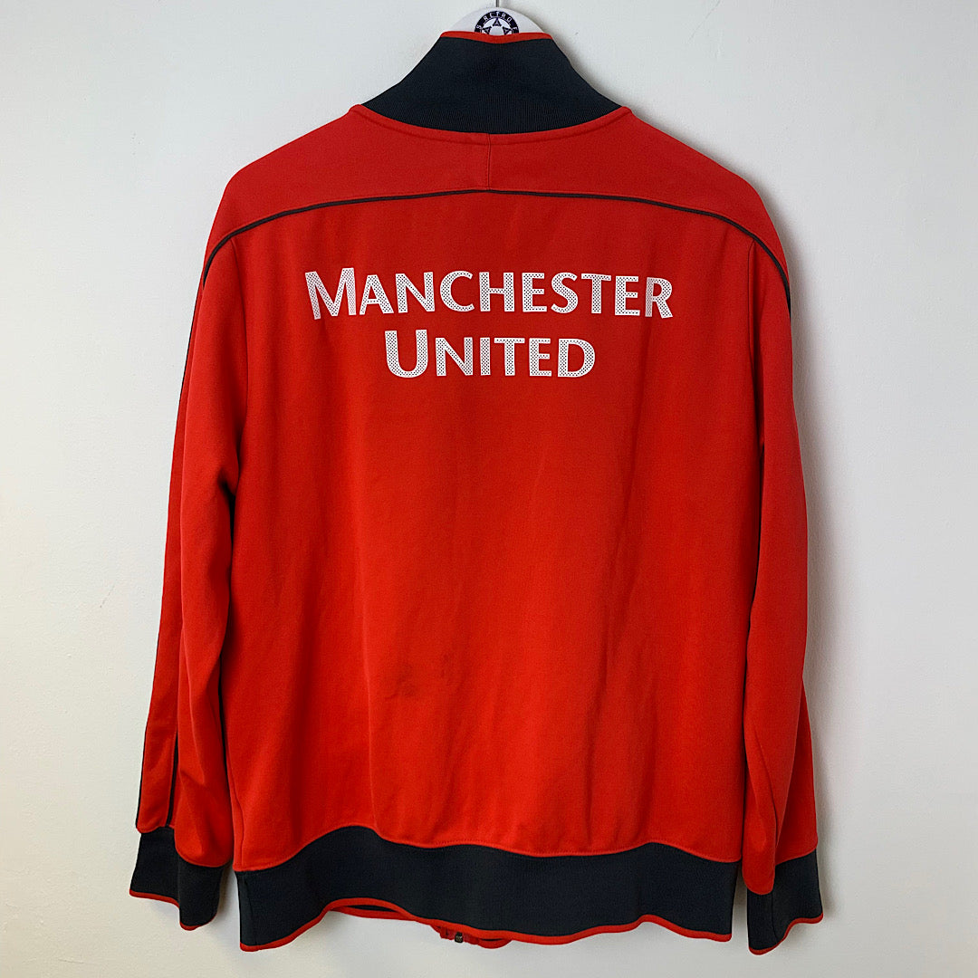 Man utd retro jacket on sale